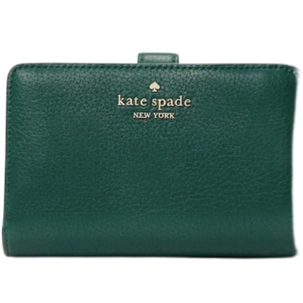 Kate Spade ♠️ bifold leather wallet 💚 color not available anymore